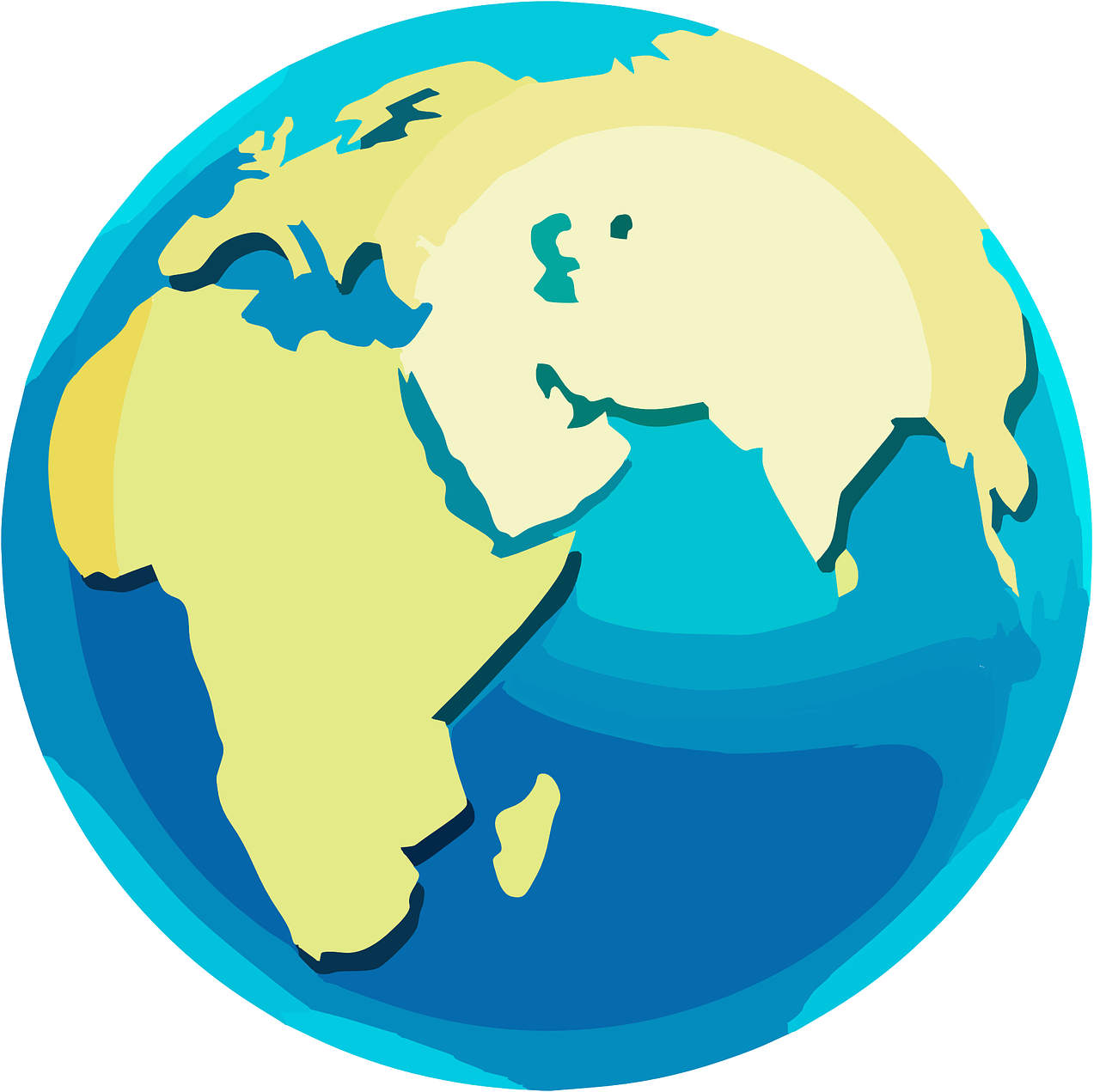 globe, world map, earth
